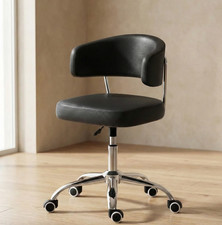 Retro Bürostuhl Ledersitz
